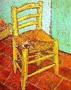 Vincent Van Gogh Artist's Chair with Pipe Norge oil painting reproduction